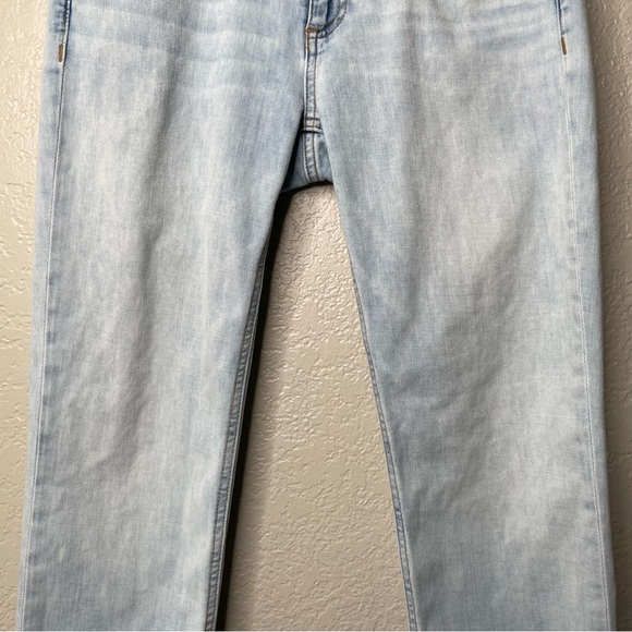 Rag & Bone Dre Low Rise Slim Boyfriend Denim Jeans Light Wash - Picture 5 of 14